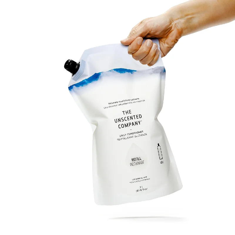 how to protect hair from environmental damage -Daily Conditioner - 2L Refill Pouch