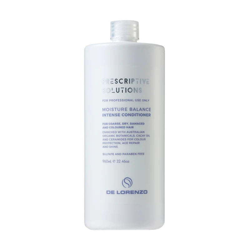 tips for boosting hair thickness and fullness -De Lorenzo Prescriptive Moisture Balance Intense Conditioner 960ml