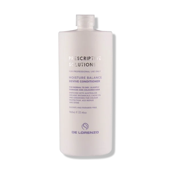 hair care tips for men with thinning hair -De Lorenzo Prescriptive Moisture Balance Revive Conditioner 960ml