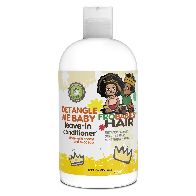 natural treatments for frizzy, unruly hair -Detangle Me Baby Leave-in Conditioner 12oz (T088)