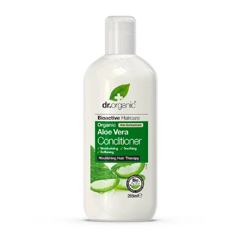 top-rated hair care products for frizz control -DR ORGANIC Aloe Vera Conditioner Bioactive 265ml