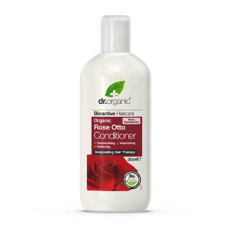 hair growth products for men with receding hairline -DR ORGANIC Conditioner Rose Otto 265ml