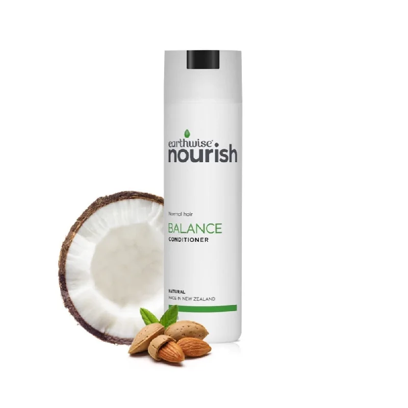 deep conditioning for frizzy, dry hair -EARTHWISE NOURISH Conditioner Balance - Normal Hair - 800ml