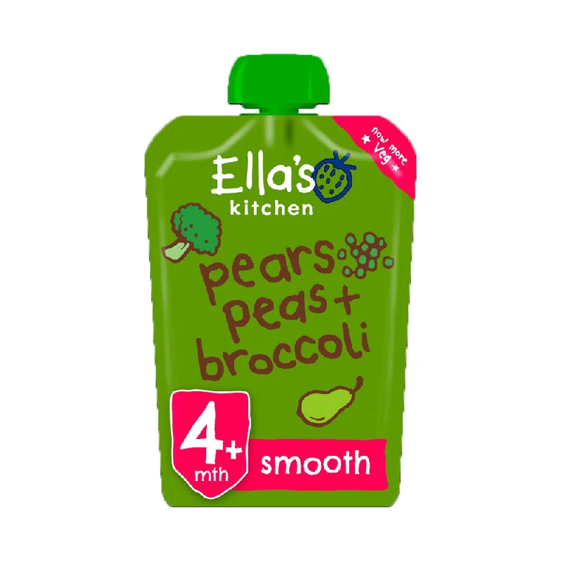 Ella's Kitchen Pears, Peas and Broccoli Baby Food