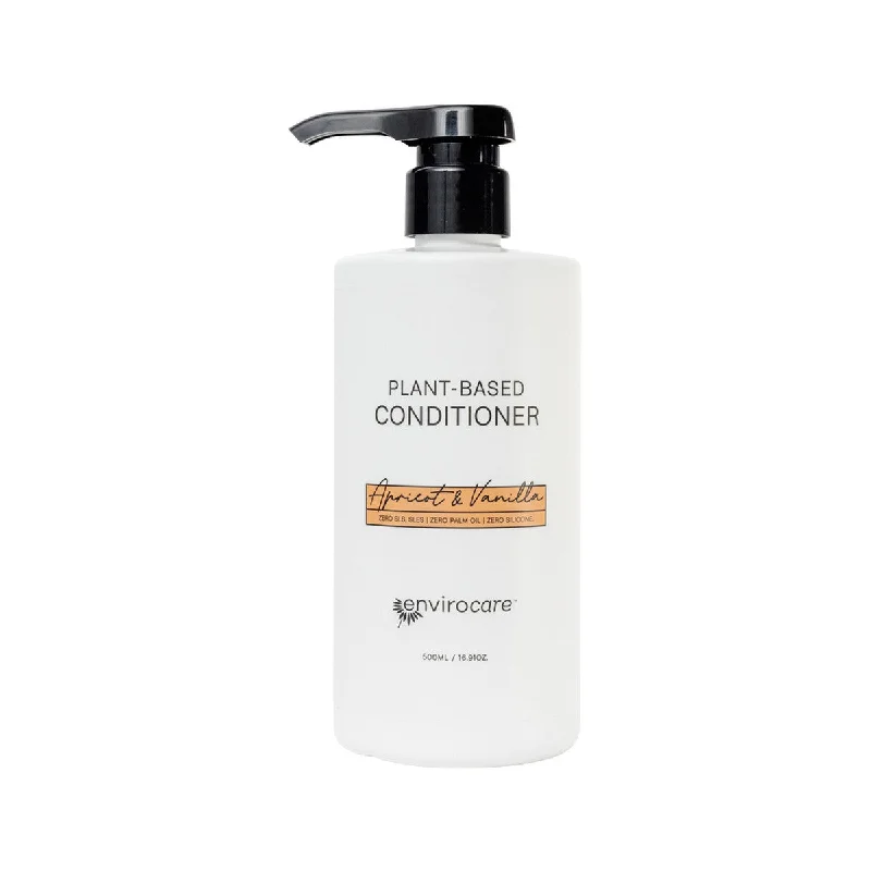 nourishing hair oils for dry ends -ENVIROCARE Plant-Based Conditioner Apricot Vanilla 500ml