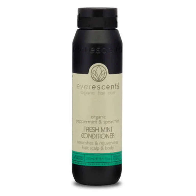 how to protect hair from chlorine damage -Everescents Organic Fresh Mint Conditioner 250ml