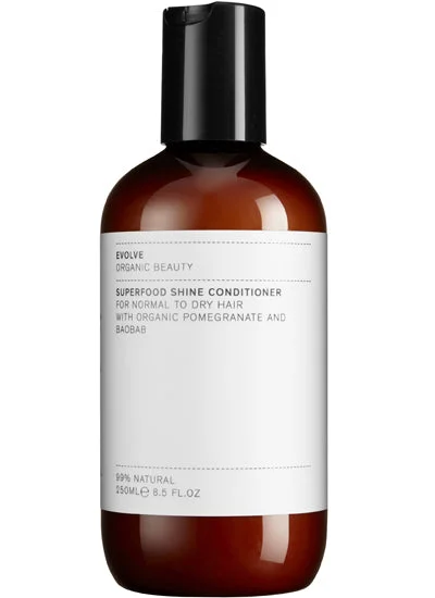 how to prevent hair fall due to stress -Evolve Superfood Shine Conditioner