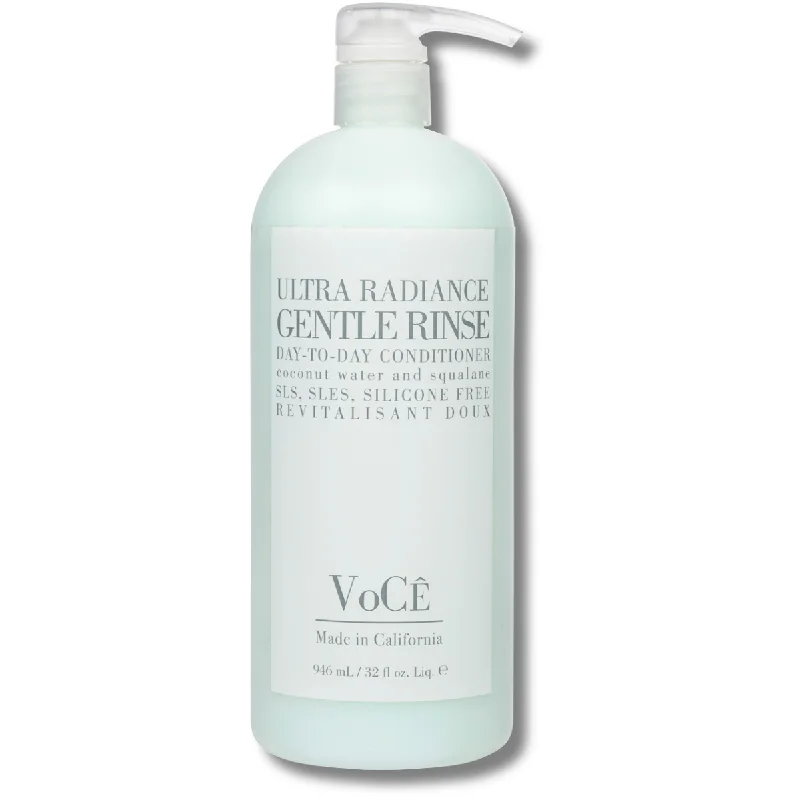 how to fix damaged hair from too much bleaching -VoCÊ Haircare – Natural | Gentle Conditioner - Rinse | Shine Infused | Non-Toxic, Cruelty-Free, Vegan Haircare (32oz)