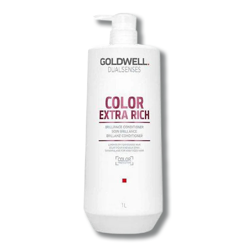 best natural oils for split ends treatment -Goldwell Dual Senses Color Extra Rich Brilliance Conditioner 1 Litre