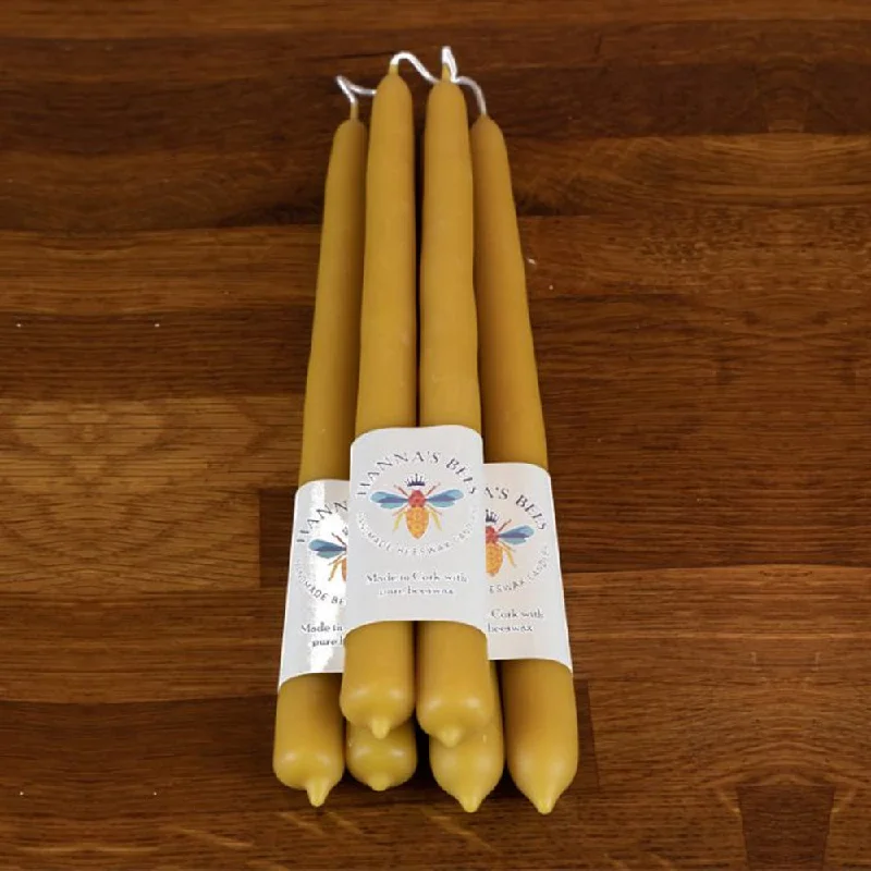 Hanna's Bees Beeswax Dinner Candles