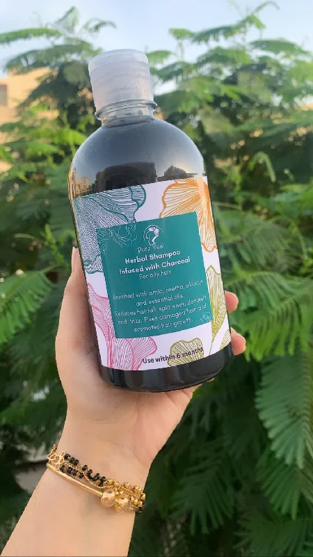 Herbal Shampoo with Charcoal