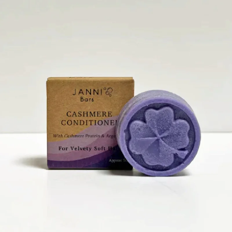 organic hair oils for dry and frizzy hair -Janni Cashmere Conditioner Bar