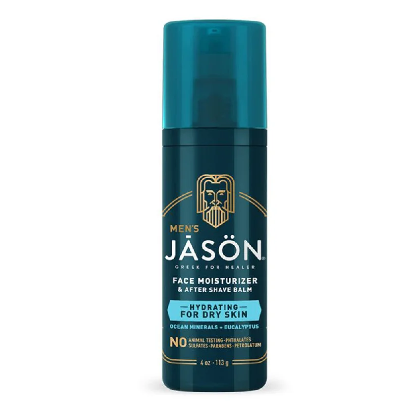 Jason Men's Hydrating Face Moisturizer and After Shave Balm