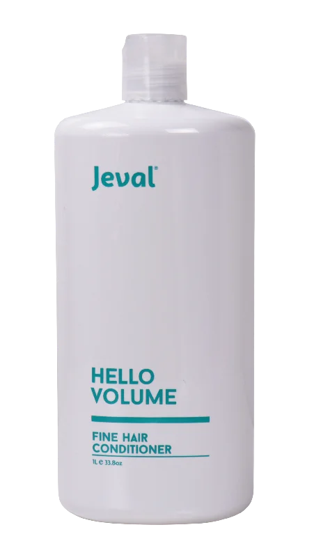 how to restore damaged hair after bleaching -Jeval Hello Volume Fine Hair Conditioner 1 Litre