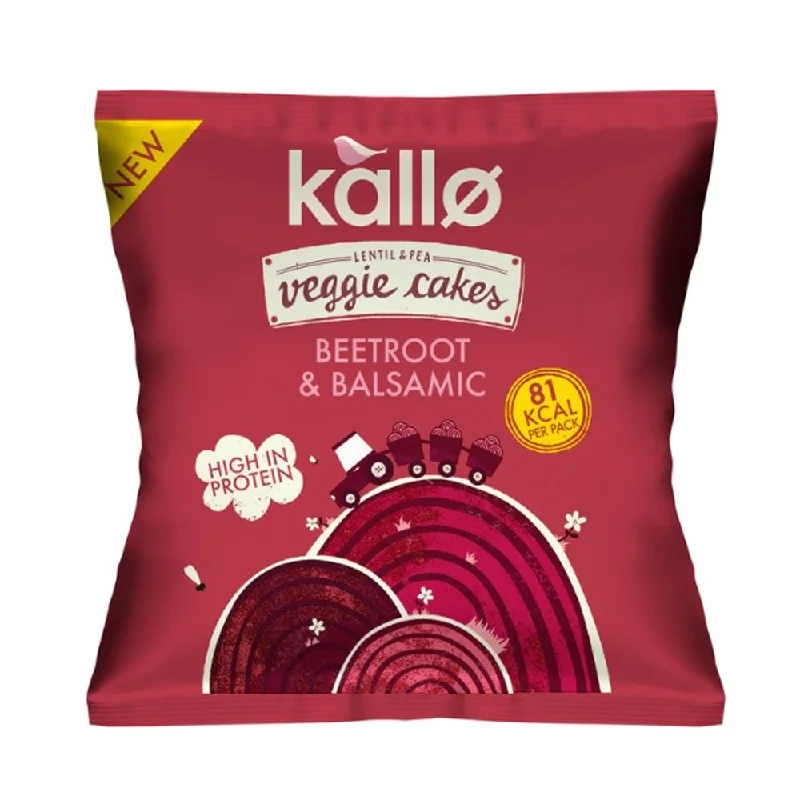 Kallo Beetroot & Balsamic Veggie Cake Minis