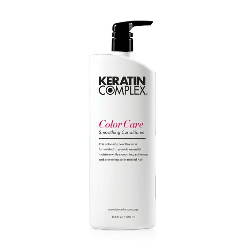 best hair care routine for healthy growth -Keratin Complex Smoothing Therapy Colour Care Conditioner 1L