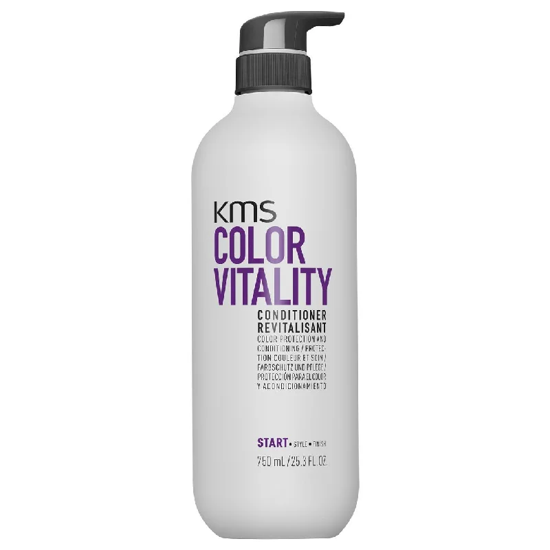 best shampoo for natural curly hair -KMS Color Vitality Conditioner 750ml