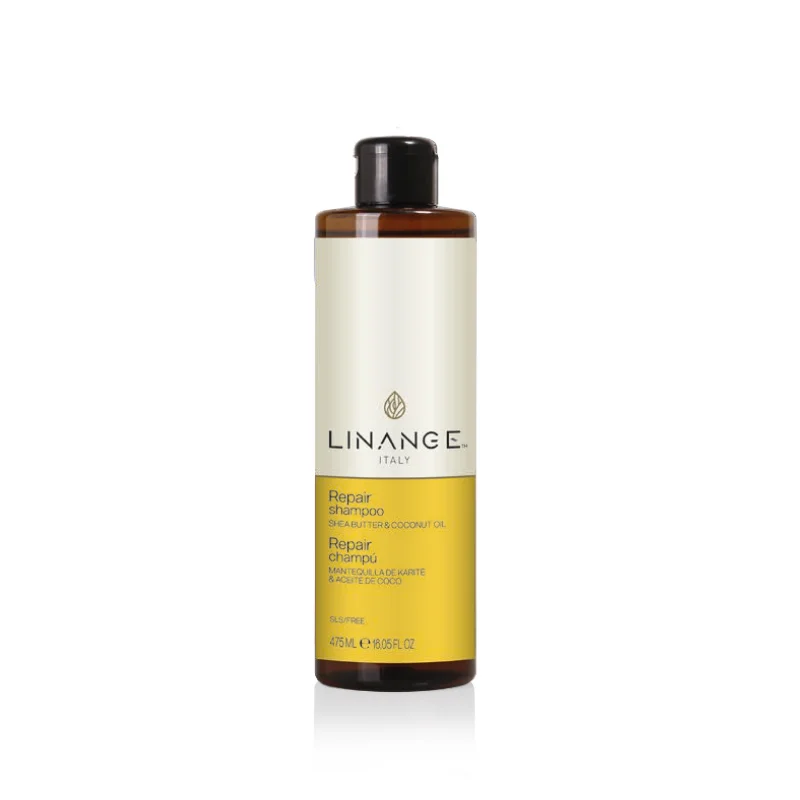 Linange Repair Shampoo with Shea Butter & Coconut Oil