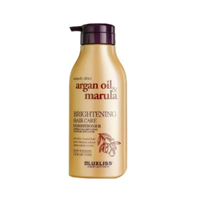 how to remove frizz from curly hair naturally -LUXLISS Brightening Hair Care Conditioner 500ml