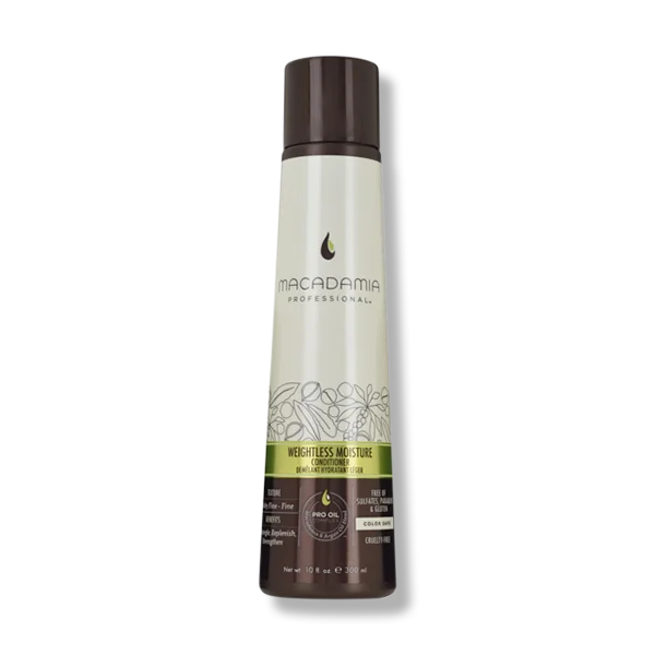 how to get smooth hair without heat -Macadamia Professional Weightless Moisture Conditioner 300ml