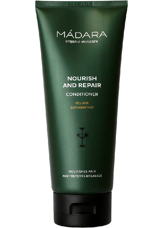 hair care tips for getting fuller hair -Madara Nourish & Repair Conditioner