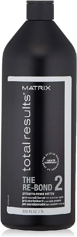 best hair products for volume and thickness -Matrix Total Results The Re-Bond Pre-Conditioner #2 1 Litre (discontinued)