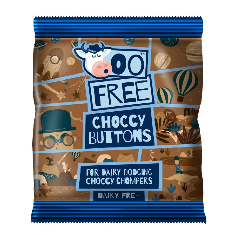 Moo Free Choccy Buttons Original