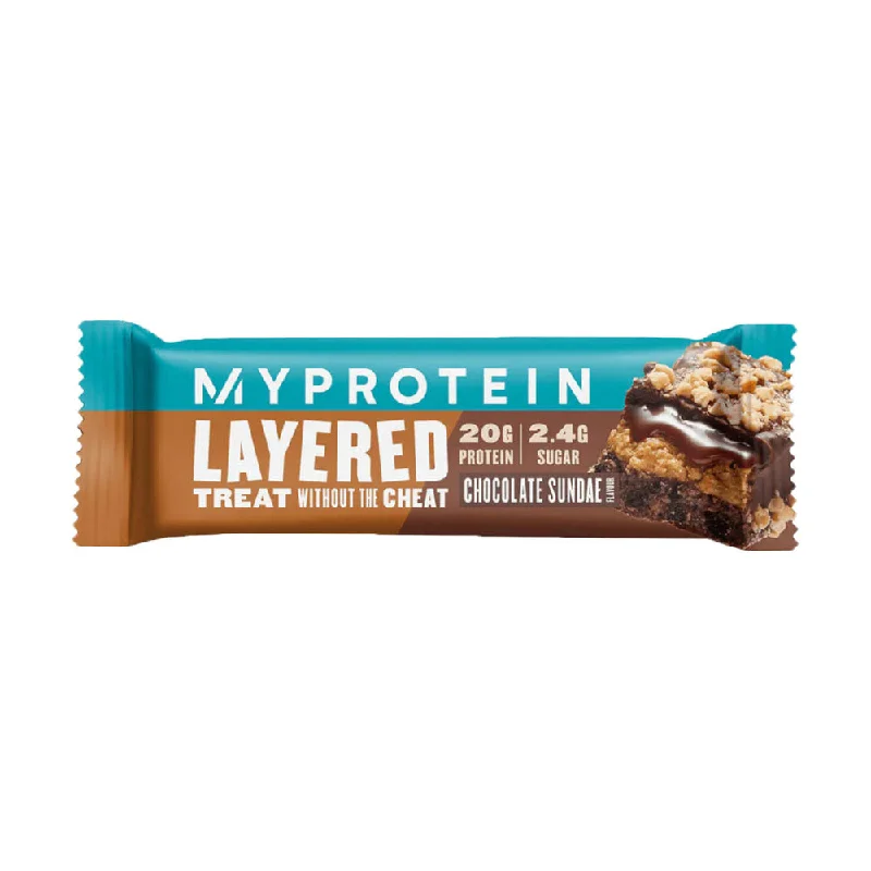 MyProtein Layered Protein Bar Chocolate Sundae