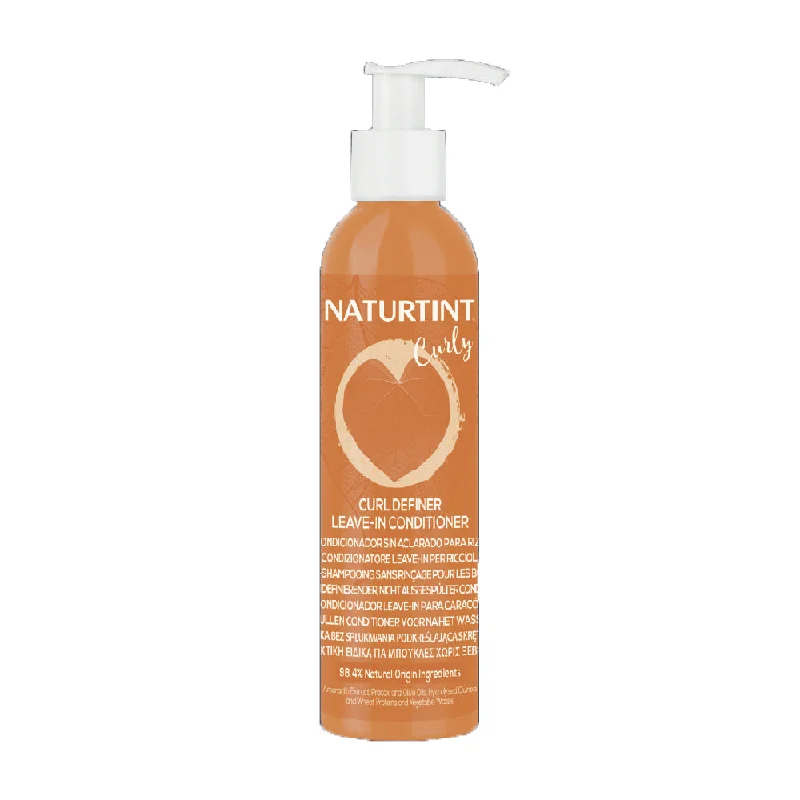 how to fix dry, split ends without trimming -Naturtint Curly Curl Leave-in Conditioner