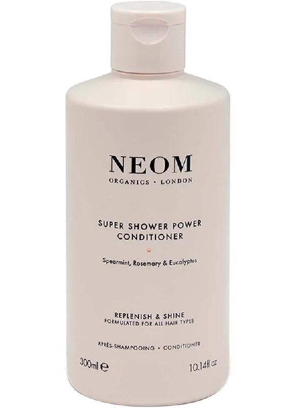 best shampoo for repairing heat-damaged hair -Neom Super Shower Power Conditioner