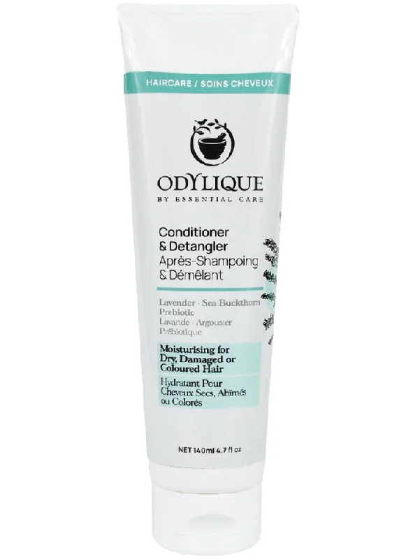 how to add texture to flat, thin hair -Odylique Lavender Conditioner and Detangler