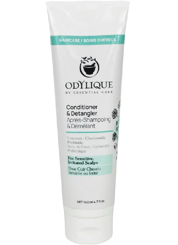 best anti-frizz treatments for humid weather -Odylique Prebiotic Chamomile and Coconut Conditioner