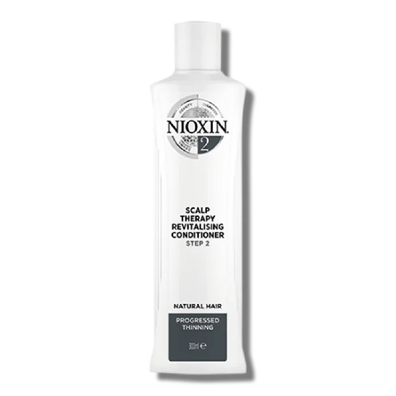 nourishing hair masks for damaged color-treated hair -Nioxin System 2 Scalp Therapy Revitalising Conditioner - 300ml