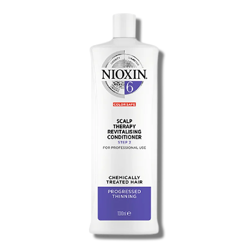 how to fix dry, split ends without trimming -Nioxin System 6 Scalp Therapy Revitalising Conditioner - 1 Litre