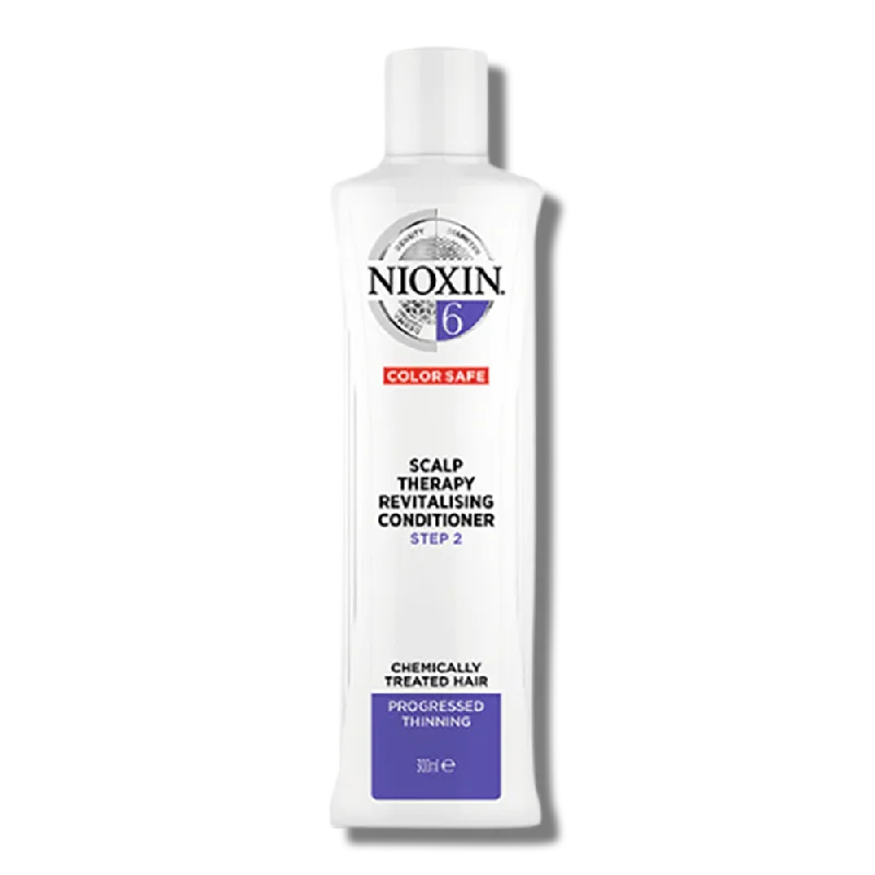 hair care tips for thicker hair naturally -Nioxin System 6 Scalp Therapy Revitalising Conditioner - 300ml