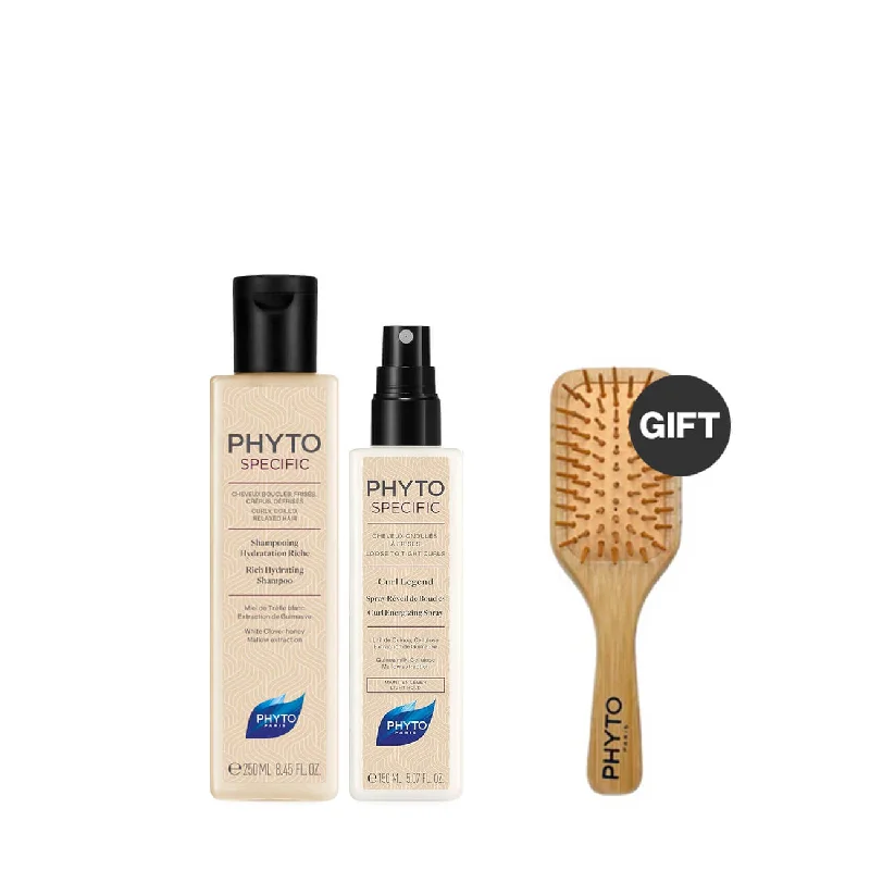 Phytospecific Rich Hydrating Shampoo & Curl Legend Cream-Gel Duo