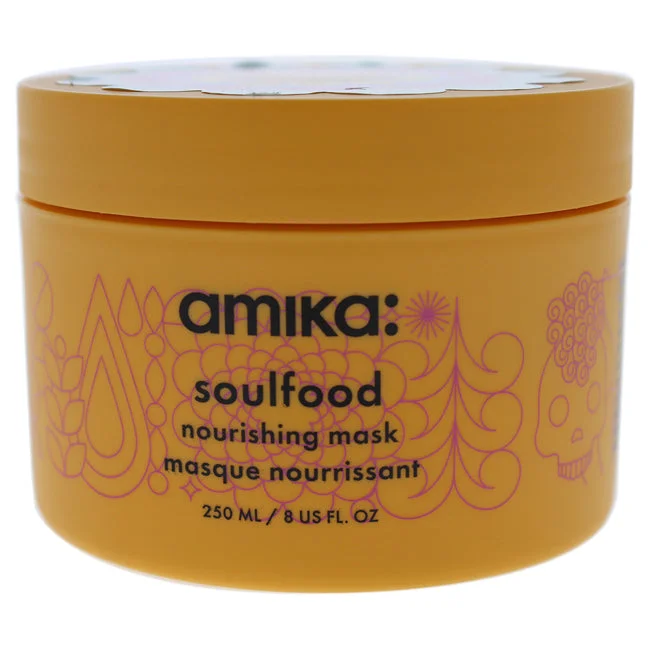 best hair serums for shine and smoothness -Amika Soulfood Nourishing Mask by Amika for Unisex - 8 oz Masque