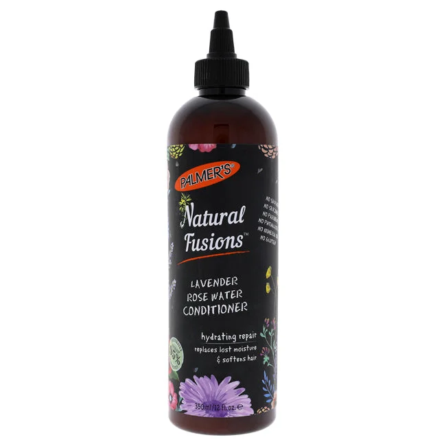 anti-frizz hair oil for long-lasting results -Palmers Natural Fusions Lavender Rose Water Conditioner by Palmers for Unisex - 12 oz Conditioner