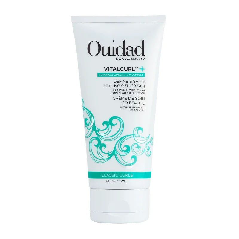 best anti-frizz hair products for humidity -Ouidad VitalCurl Plus Define and Shine Styling Gel-Cream by Ouidad for Unisex - 6 oz Cream