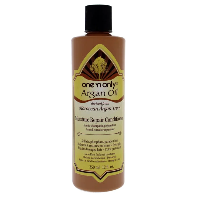 repairing shampoo for severely damaged hair -One n Only Argan Oil Moisture Repair Conditioner by One n Only for Unisex - 12 oz Conditioner