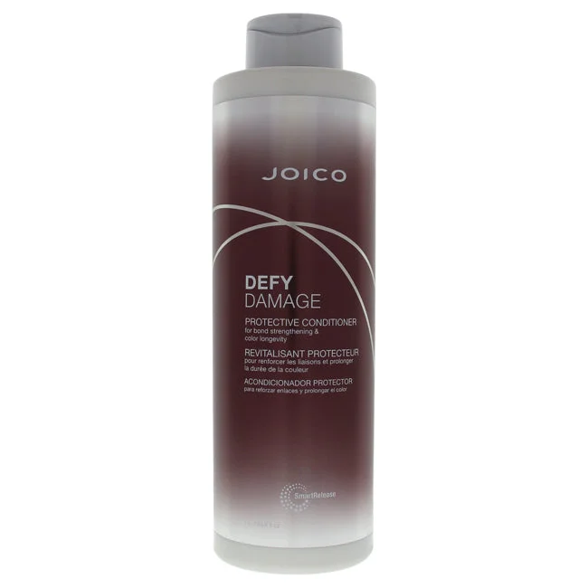 deep conditioning for frizzy, dry hair -Joico Defy Damage Protective Conditioner by Joico for Unisex - 33.8 oz Conditioner