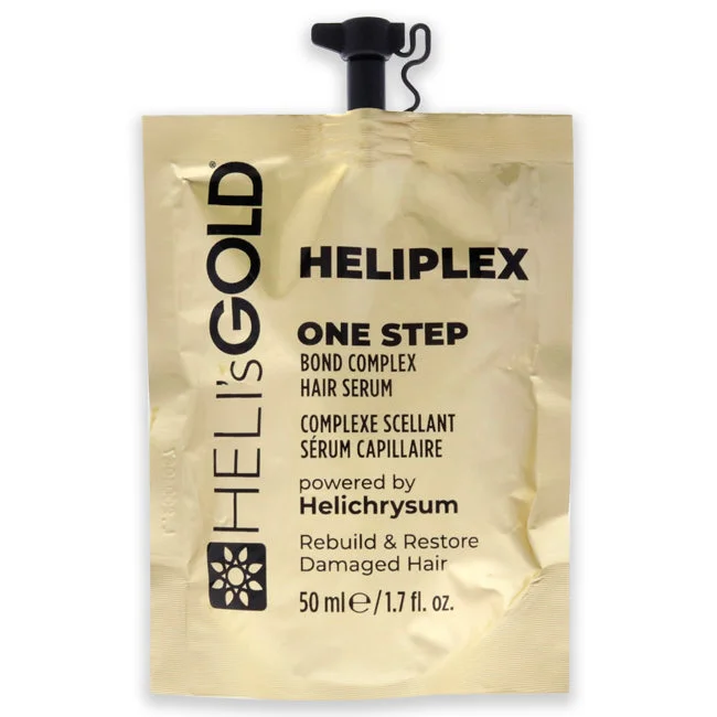 scalp exfoliation for healthy hair growth -Helis Gold Heliplex One Step Hair Serum by Helis Gold for Unisex - 1.7 oz Serum