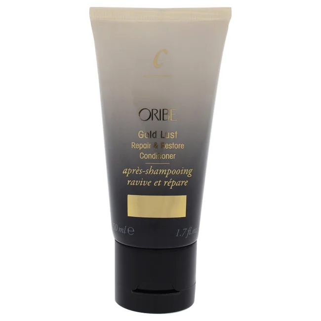 how to treat dry ends naturally -Oribe Gold Lust Repair and Restore Conditioner by Oribe for Unisex - 1.7 oz Conditioner