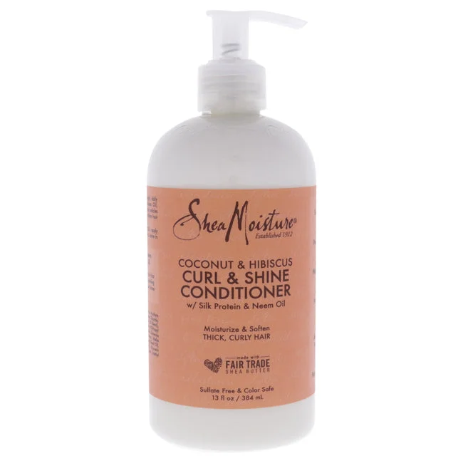 hair growth products for men with receding hairline -Shea Moisture Coconut Hibiscus Curl Shine Conditioner by Shea Moisture for Unisex - 13 oz Conditioner