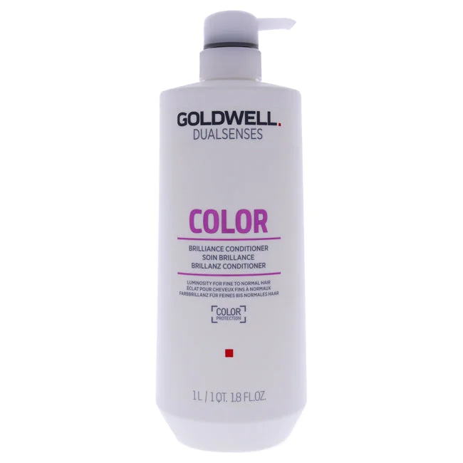 how to treat dry, flaky scalp with oils -Goldwell Dualsenses Color Conditioner by Goldwell for Unisex - 34 oz Conditioner