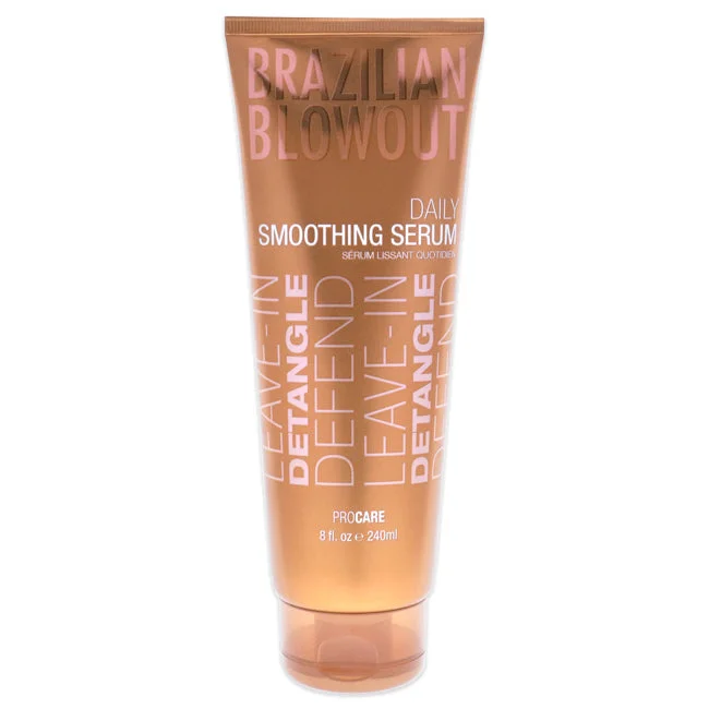 moisturizing products for dry hair ends -Brazilian Blowout Acai Daily Smoothing Serum by Brazilian Blowout for Unisex - 8 oz Serum