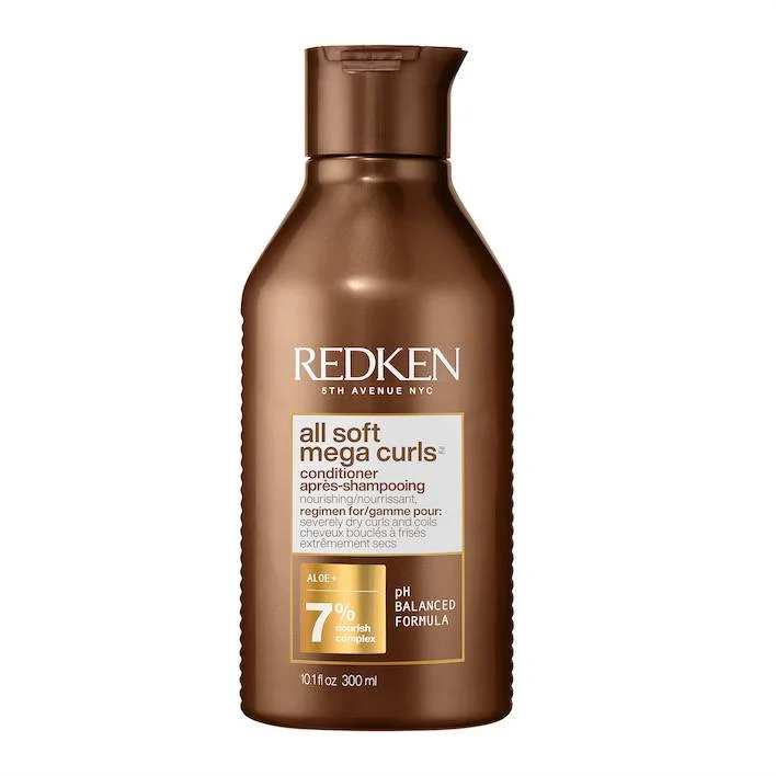 best hair masks for repairing hair damage -Redken All Soft Mega Curls Conditioner 300ml