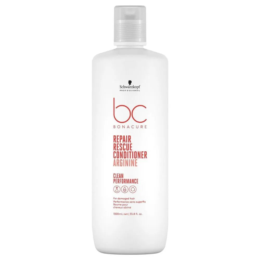 tips for reducing static in dry hair -Schwarzkopf Professional BC Clean Performance Repair Rescue Conditioner 1 Litre