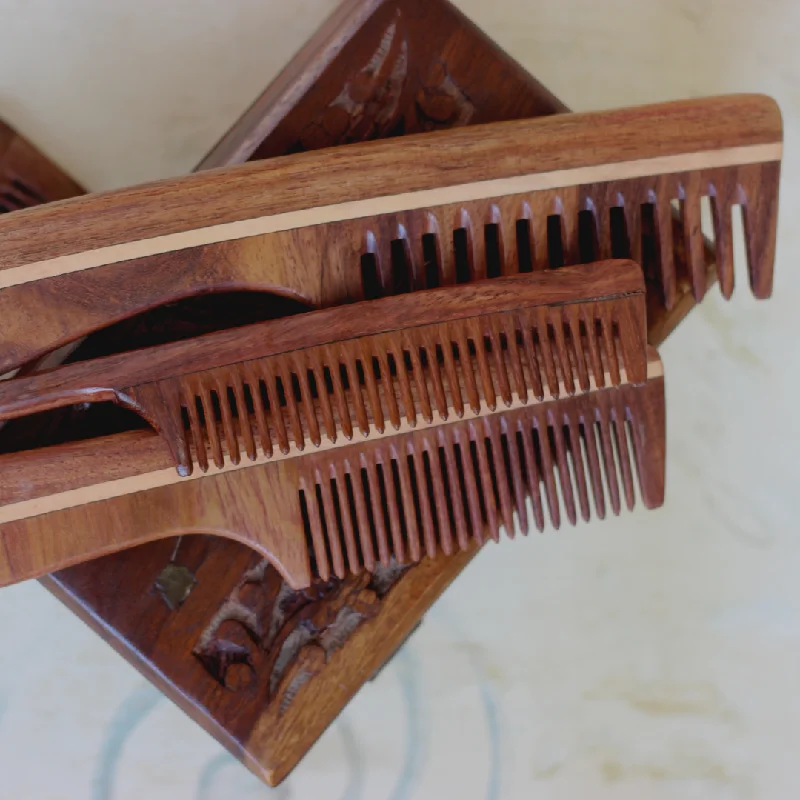 shisham wooden combs