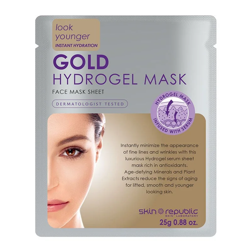 Skin Republic Gold Hydrogel Face Mask 25ml